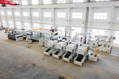 China Needle Punching Nonwoven Geotextile Production Line 400kg/H for sale