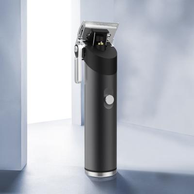 China Safety Matte Metal Housing Professional Barber Hair Trimmer For Men Pro Electric Adjustable Beard Trimmer Distance Haircut Machine for sale