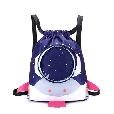 China Wholesale Custom Drawstring Nylon Wet And Dry Backpack Swimming Waterproof Bags Waterproof For Kids for sale