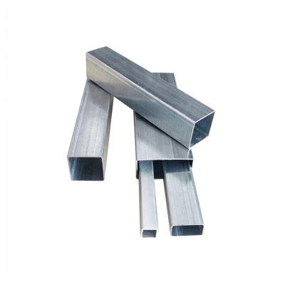 China Delivery Pipe Hot Dip Galvanized Cold Bending Pipe 20*40mm Carbon Galvanized Rectangular Gi GB Q235 /EN S235J2G3 Steel Pipe for sale