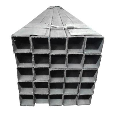 China Hot Delivery Carbon Pipe China Supply Gi Pipe 20*50mm GB Q235B/ASTM Gr.D Dip Galvanized Rectangular Tube Wholesale for sale