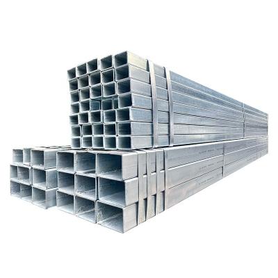 China Low Carbon Delivery Pipe China Supply Gi Pipe Q195 Hot Dip Galvanized Square Steel Pipe Wholesale for sale