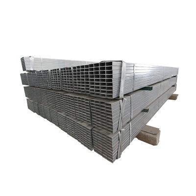 China Delivery Pipe China Supply Gi Pipe 55*55mm Alloy Q345 Hot Dip Galvanized Square Steel Structure PipeWholesale for sale