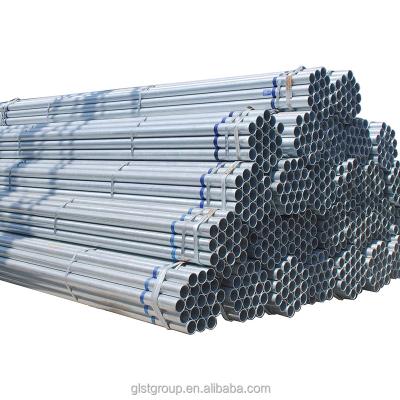 China China hot sale liquid pipe galvanized pipe Q235 BS1387 quality 1.5 inch carbon galvanized steel pipe for sale