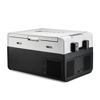 China ABS 35L Refrigerator Automobile Compressor Fridge DC 12v 24v Portable Freezer For Truck Boat Rvs for sale