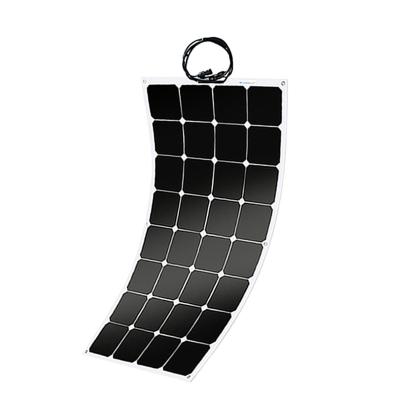 China Commercial Husband Sunpower 18v 100w solar panel for camping and hiking. for sale