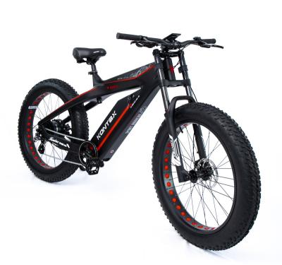 China Customization Ebike Fast Speed Fat Tire Disc Brake Hub Motor Carbon Fiber Hydraulic Rear Bike for sale