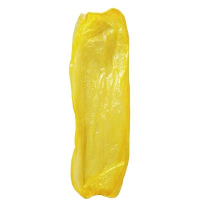 China PE Customized Blue / White Disposable Reusable Dustproof PVC Vinyl Sleeves For Lab Food Processing for sale