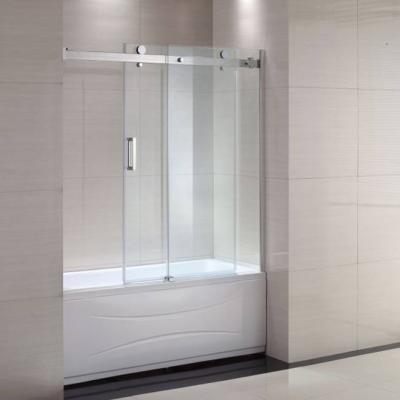 China A Sliding Door And Sliding Panel Repair Tub Shower Doors With D99 Nano Easy Clean Glass for sale