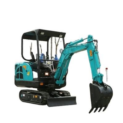 China 1 Ton Mini Excavator Micro Digger Construction Material Stores Crawler Excavators for sale