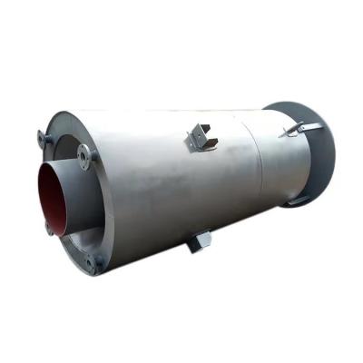 China Hotels Exhaust silencer Boiler silencer Steam heating silencer for sale
