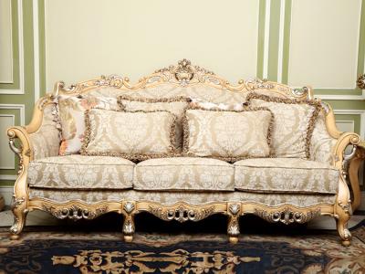 Κίνα CHAMPAGNE 4pcs αυτοκρατοριών βασιλικές κλασσικές ακολουθίες καναπέδων Seater καναπέδων καθορισμένες εκλεκτής ποιότητας 3 προς πώληση