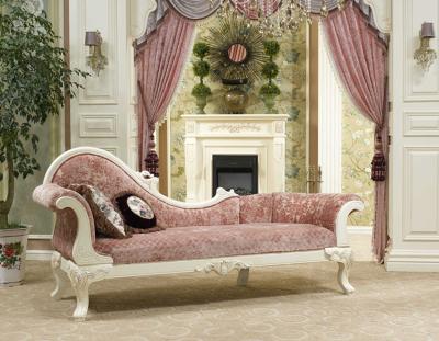 Chine Cadre incurvé de contreplaqué de forces de défense principale de Rose Gold Luxury Chaise Lounge à vendre