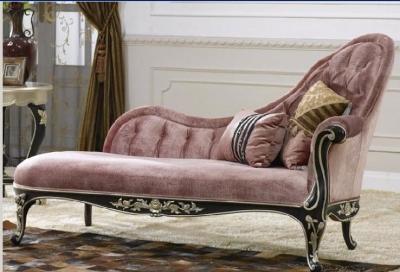 Chine Bean Paste French Wedding Swan Chaise Lounge Wooden Carved à vendre