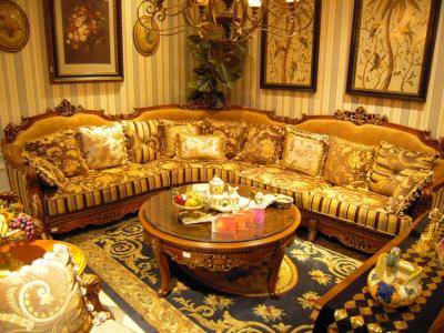 Κίνα Γαλλικός καναπές γωνιών 4 Seater προς πώληση