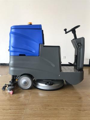China 48Volt Automated Floor Scrubber Automatic Floor Cleaning Machine HT750 for sale