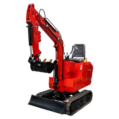 China HT-10D 1T mini graafmachine met boor slag ventilator koel en optionele Briggs Stratton motor Te koop