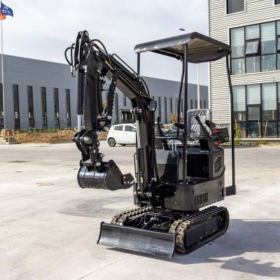China HT-10E mini graafmachine 2200mm Transportlengte 2195mm Algemene hoogte cabine dak voor veelzijdig Te koop