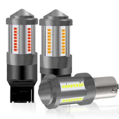中国 7440のLEDブレーキ回転信号ライト1156 BA15S BAY15S 2016 40SMD間違い無しDrl 12ボルト目覚し時計 販売のため