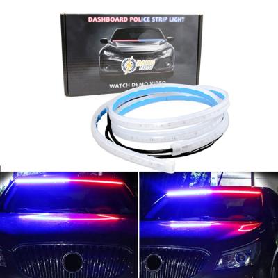 China Universal Two Color Waterproof Car Door Warning Led Light 12V 120cm for sale