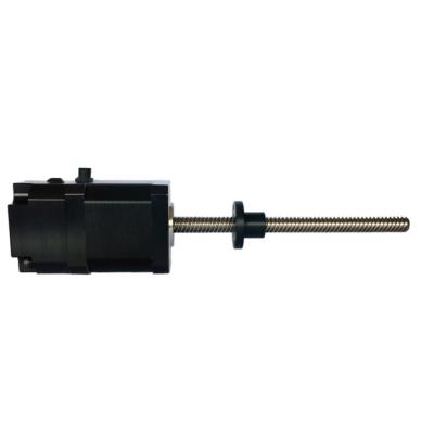 Китай 42LHS1504E-210BR с тормозом 50N Сила 2 Фаза Nema17 Внешний гайка Гибридные линейные шаговые моторы Линейные аккуваторы продается