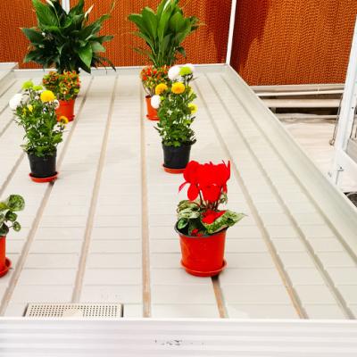 China Aluminum Alloy Galvanized Steel Frame Greenhouse Rolling Tables Total Length> 7.5 for sale