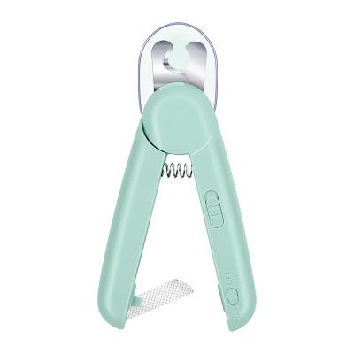 China Wholesale Hot Sale Viable Led Stainless Steel Pet Nail Scissors With Hidden Pet Nail Clipper for sale