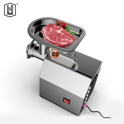 China Hotel 240v, 50Hz Minced Meat Mincer Stainless Steel Electric Chopper For Restaurant for sale