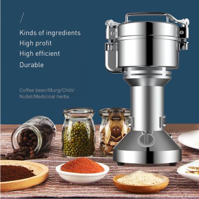 China Multifunctional Spice 200g Powder Grinder Machine Grain Powder Grinder Coffee Grinder Food Processing for sale