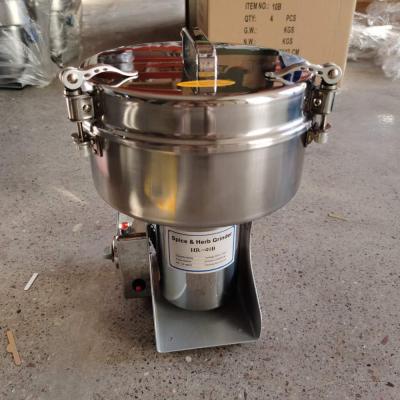 China 2000g Food Processing Powder Grinder Walnut Shell Powder Grinder Stainless Steel Powder Grinder Machine for sale