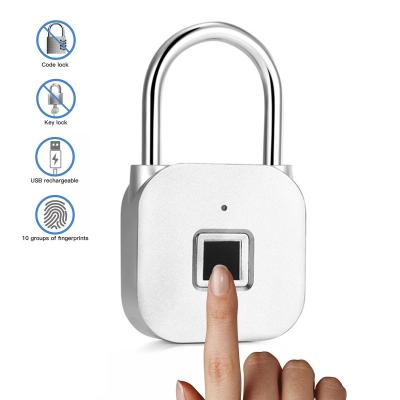 China Briefcase/fingerprint padlock/cabinet/luggage/bike/bag/door Refrigerator induction integrated fully automatic apartment smart padlock for sale