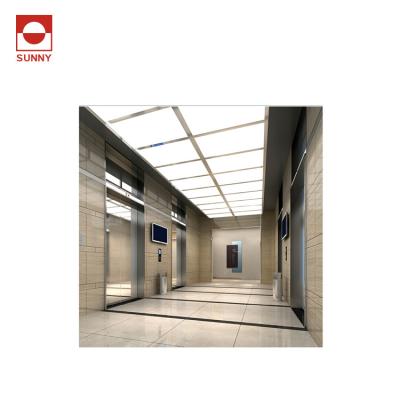 China Guided Lifts 1.0 Width 2000mm - High Speed Lift 2.5m/s Load 630 - 1600kg Hoistway for sale