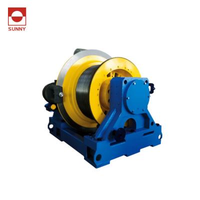 China AC380V Modern Motor Lift Elevator High Speed Traction Machine for sale