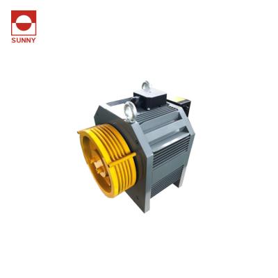 China Modern 630kg Elevator Machine Gearless Motor For Elevator Lift for sale