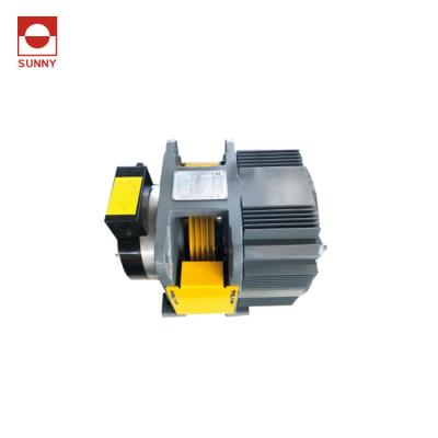 China Modern 630kg Gearless Elevator Machine For Elevator Elevator Parts for sale