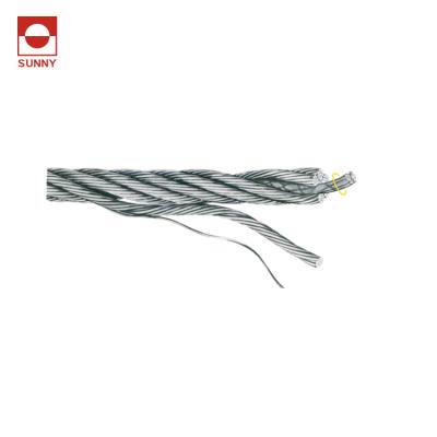 China Quality hot-sale 6*19s fc steel wire rope for elevator SN-WR for sale
