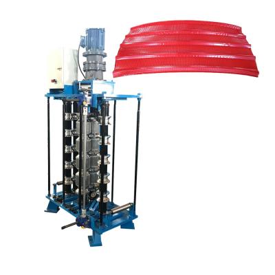 China High Speed Bending Hotels Curve Roofing Forming Metal Roof Curving Machine for sale