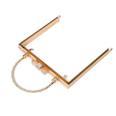 中国 Alalamu箱の金属のクラッチの財布フレームのさびない耐久財18.5×16cm 販売のため
