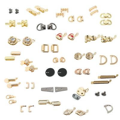 中国 耐久100pcs Alalamuのハンドバッグのねじれロック ハードウェア袋の締める物の閉鎖 販売のため