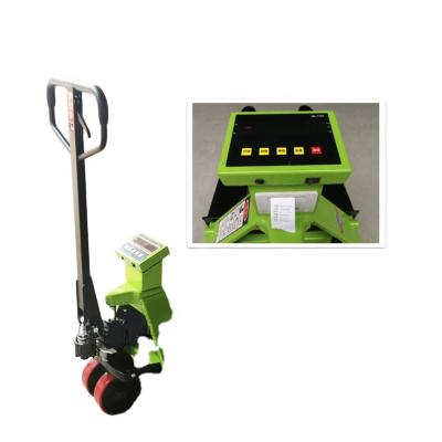China Construction works 2020 Hot New Products Warehouse Balance 2ton Pallet Truck Scale for sale