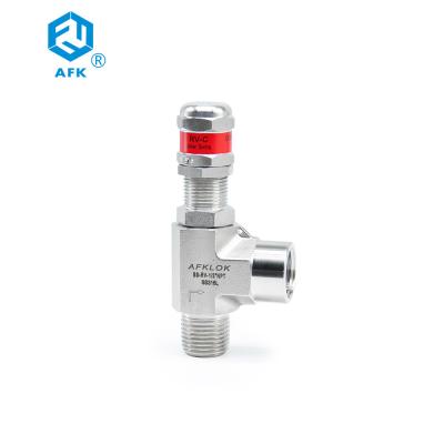 中国 AFK SS316のガスの安全ステンレス鋼圧力安全弁1/4inch 3/8inch 1/2inch 販売のため