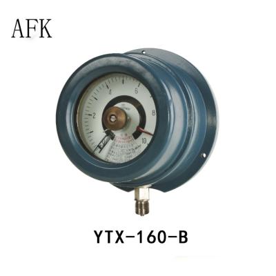 China 160mm Stainless Steel Electric Contact Gas Pressure Test Gauge 220V AC for sale