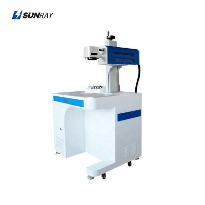 China Air-cooled 20w 30w 60w 300*300mm CO2 Laser Marking Machine For Memory Card Engraving for sale