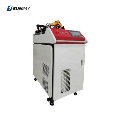 China Desktop Hotels 1000w 1500w 2000w High Speed And Micro Handheld Single Fiber Laser Welding Machine for sale