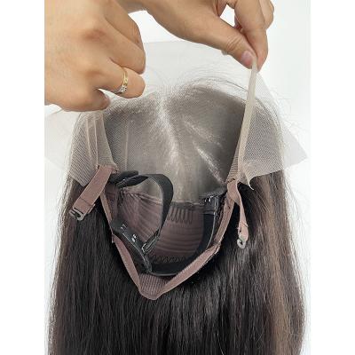 Chine 1B/99J 100 soyeux lisses dentelle humaine Front Wigs 14 pouces à vendre