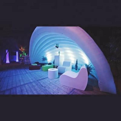China Advertising Office Inflatable Pod Room Partition Inflatable Office Wall With LED for sale