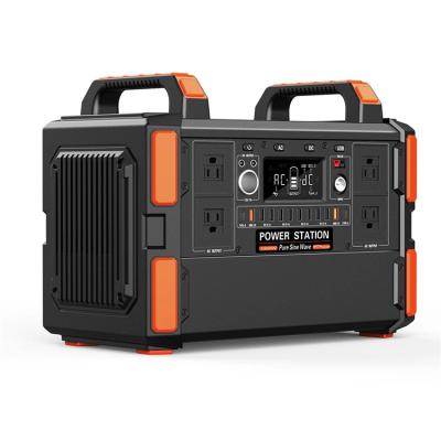 China Other Quinntek High Power 1000W LiFePO4 Battery Electricity Solar Power Inverter Outdoor Power Station for sale