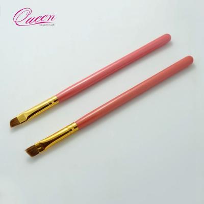 China Angular Blush New Fashion Makeup Brushes Angled Eyebrow Brush Spoolie Brush With A Hat for sale