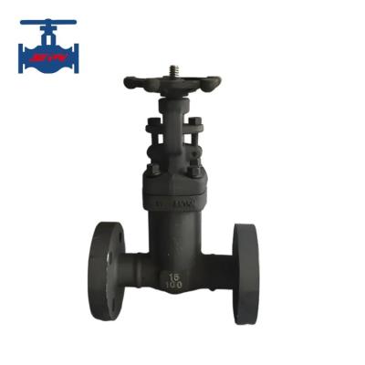 China Industrial Forged Gate Valve API 602 Standard Class 150 Bellow Sealed Gate Valve A105 for sale