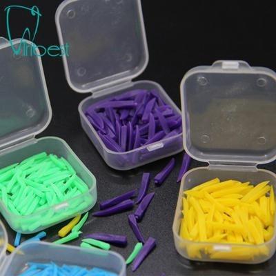 China Cunhas plásticas dentais descartáveis para os dentes que fixam o uso à venda